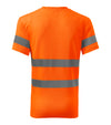 Unisex atstarojošs T-krekls HV PROTECT 1V9 fluorescent orange