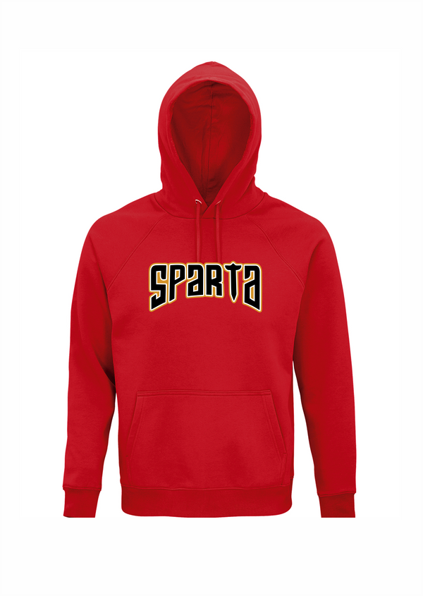 HK Sparta hoodie  sarkans dizains #2