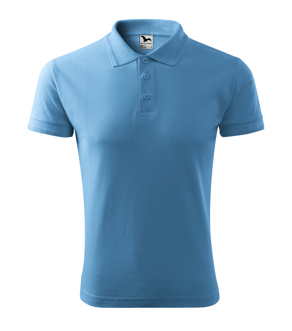 Malfini Pique Polo 203  snorkel blue