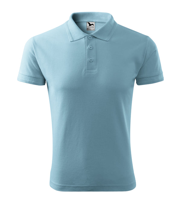Malfini Pique Polo 203  sky blue