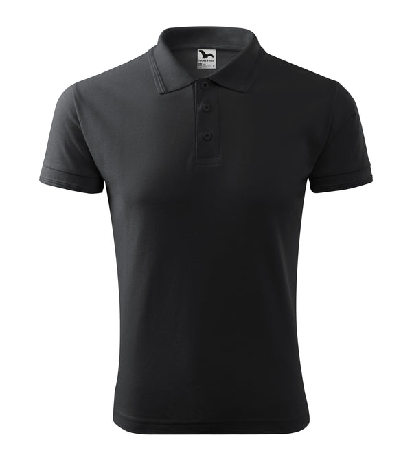 Malfini Pique Polo 203 ebony grey