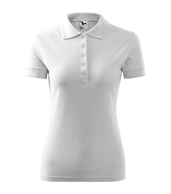 Sieviešu polo krekls PIQUE 210 white