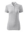 Sieviešu polo krekls COTTON 213 ash melange
