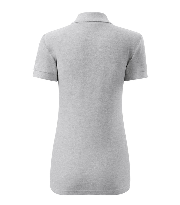 Sieviešu polo krekls COTTON 213 ash melange