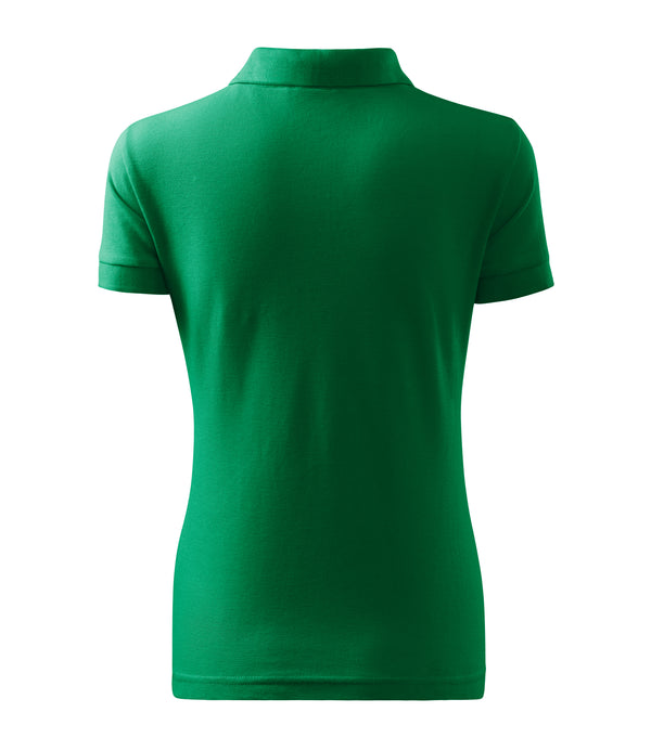 Sieviešu polo krekls COTTON 213 kelly green