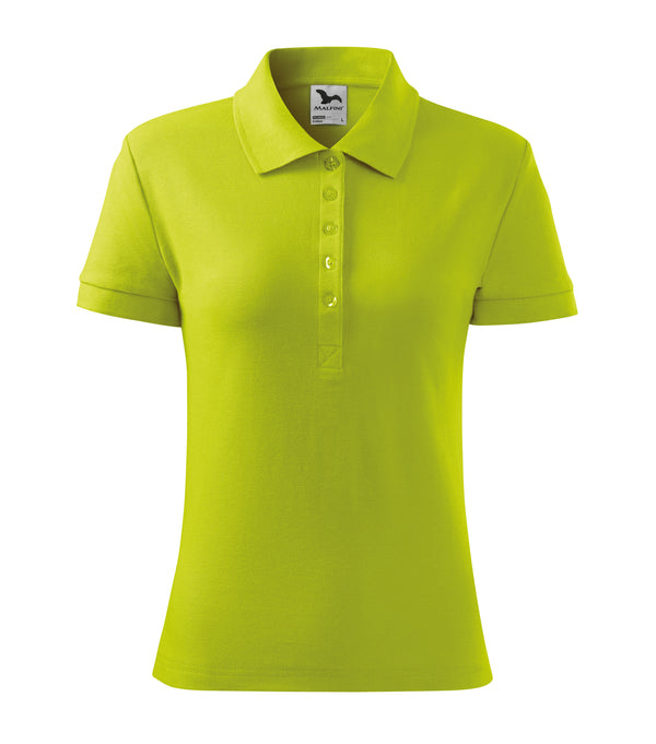 Sieviešu polo krekls COTTON 213 lime punch