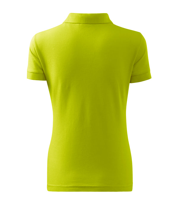 Sieviešu polo krekls COTTON 213 lime punch