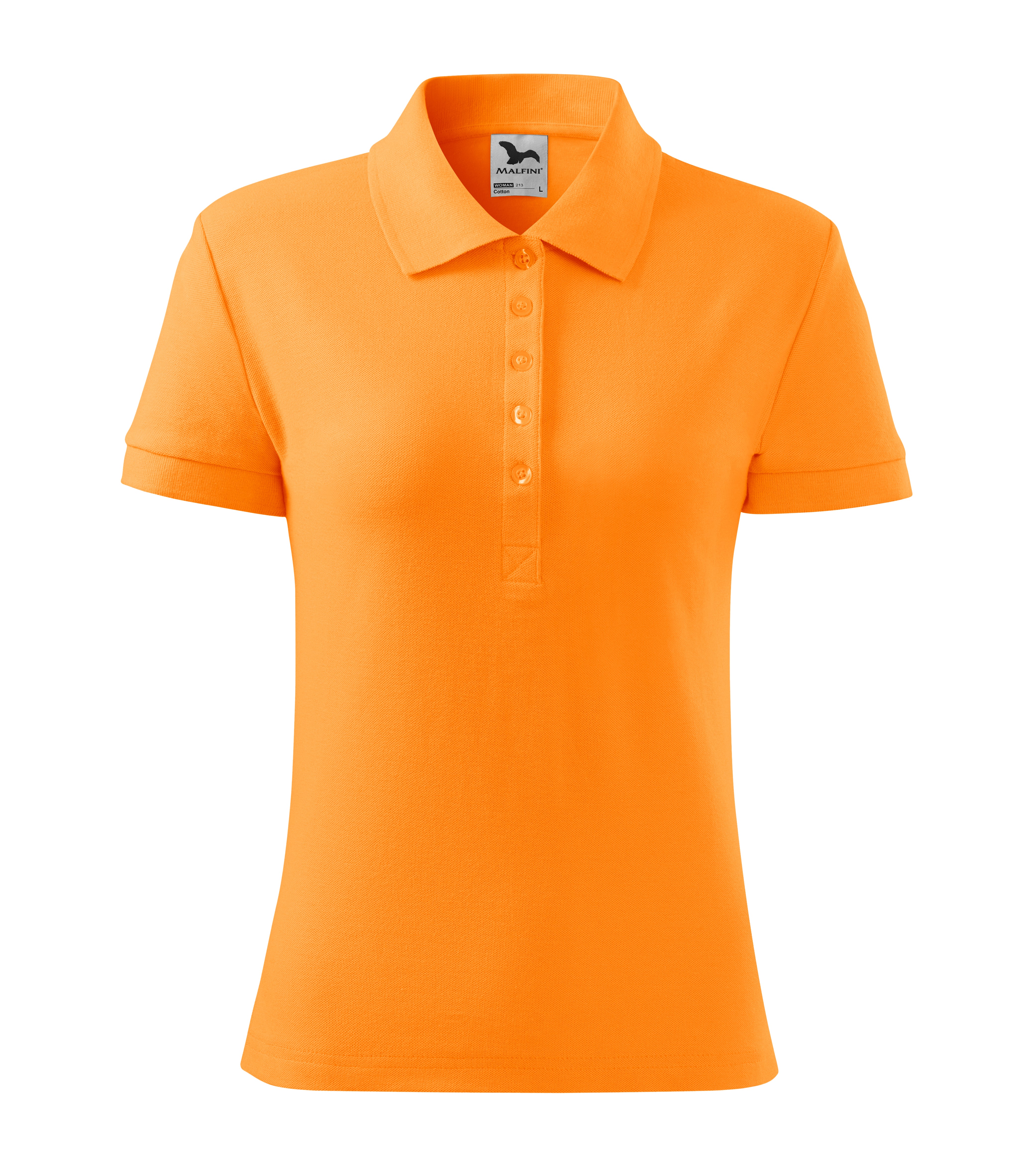 Sieviešu polo krekls COTTON 213 tangerine orange
