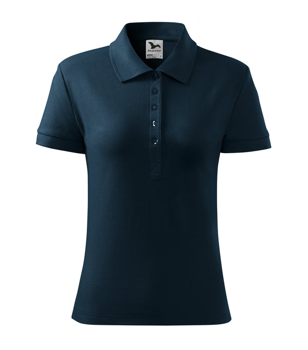 Sieviešu polo krekls COTTON HEAVY 216 navy blue