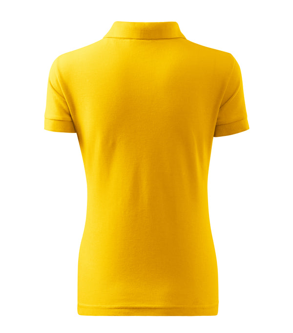 Sieviešu polo krekls COTTON HEAVY 216 yellow