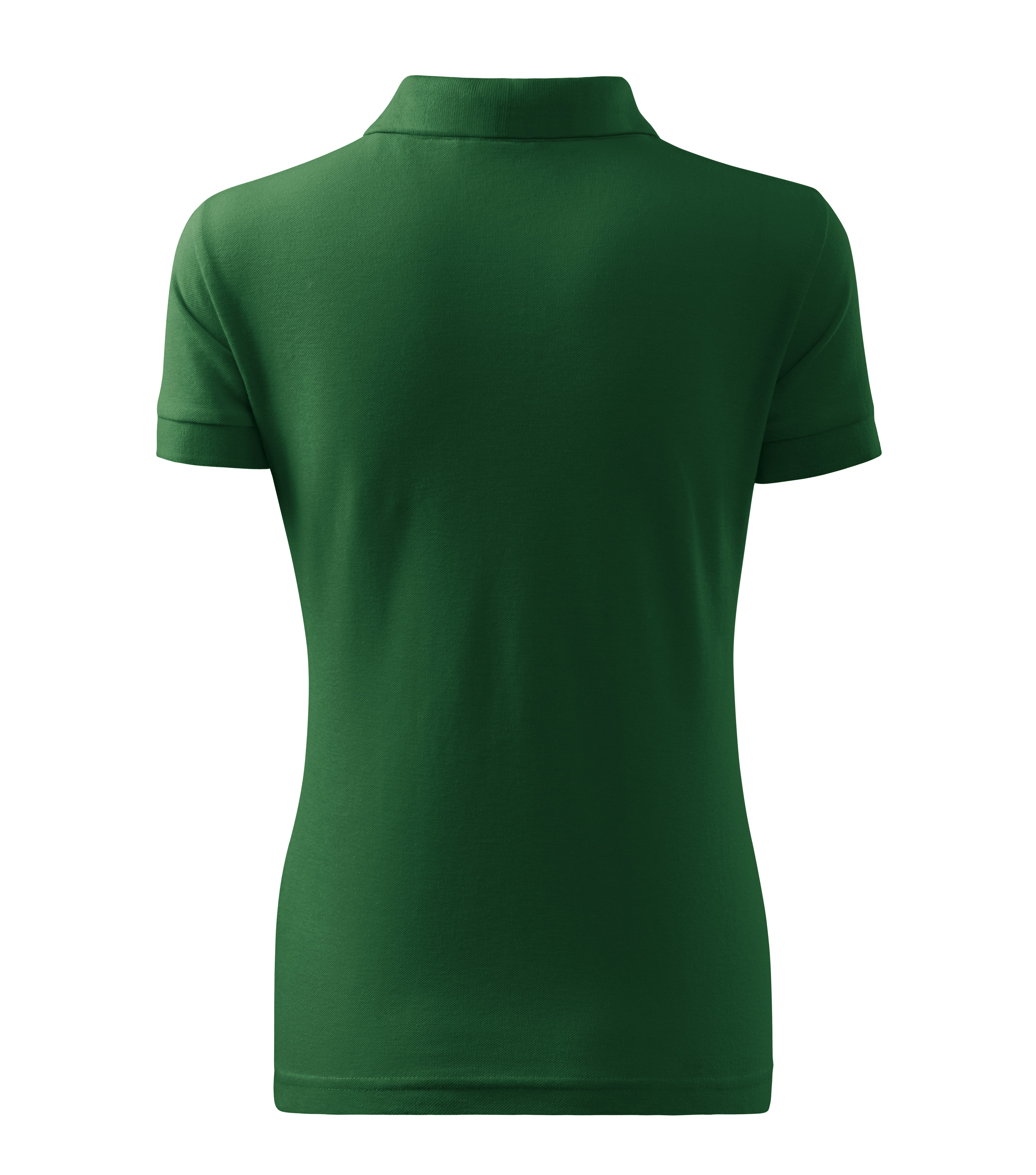 Sieviešu polo krekls COTTON HEAVY 216 bottle green