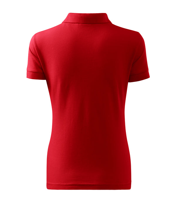 Sieviešu polo krekls COTTON HEAVY 216 red