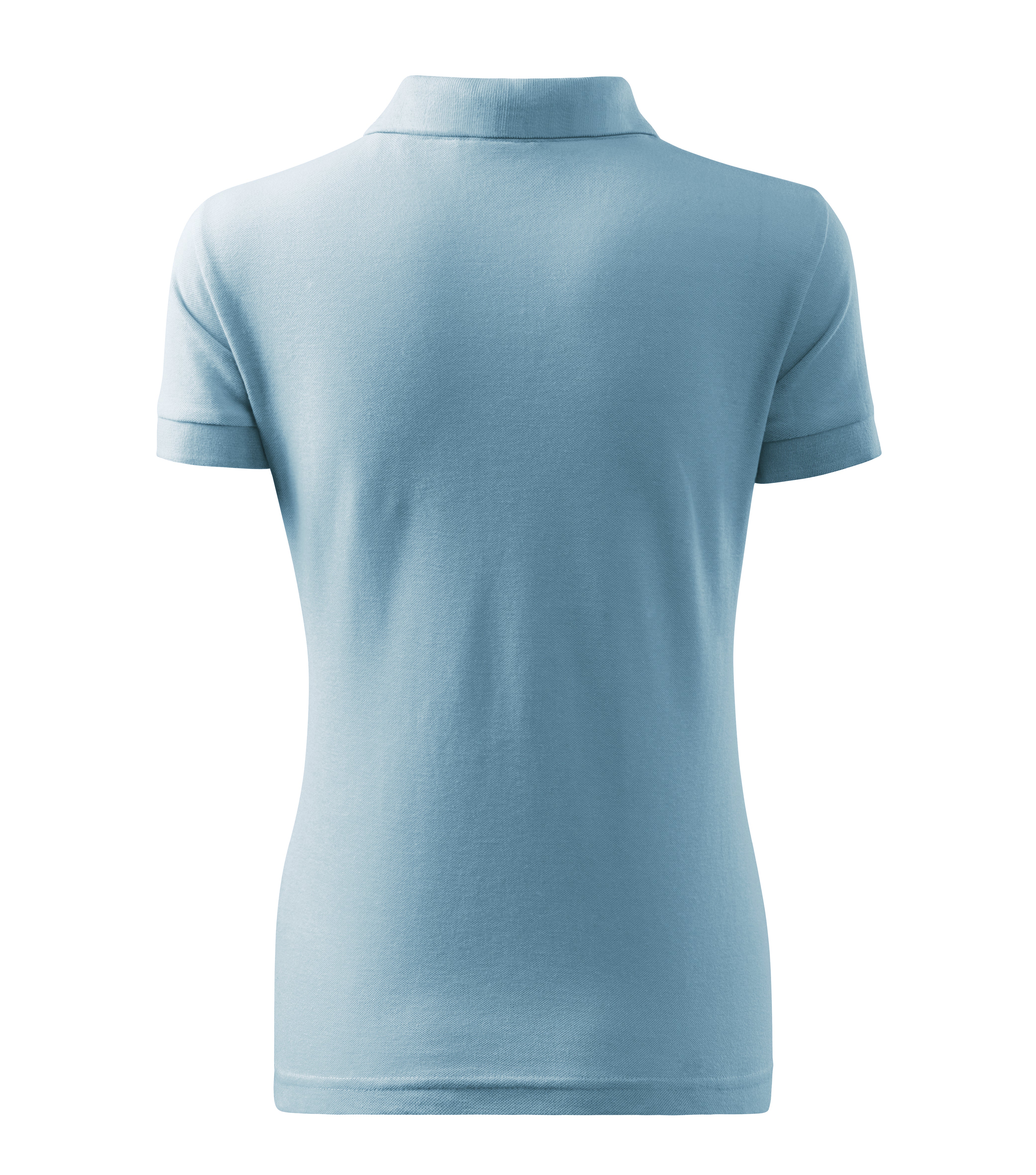Sieviešu polo krekls COTTON HEAVY 216 sky blue