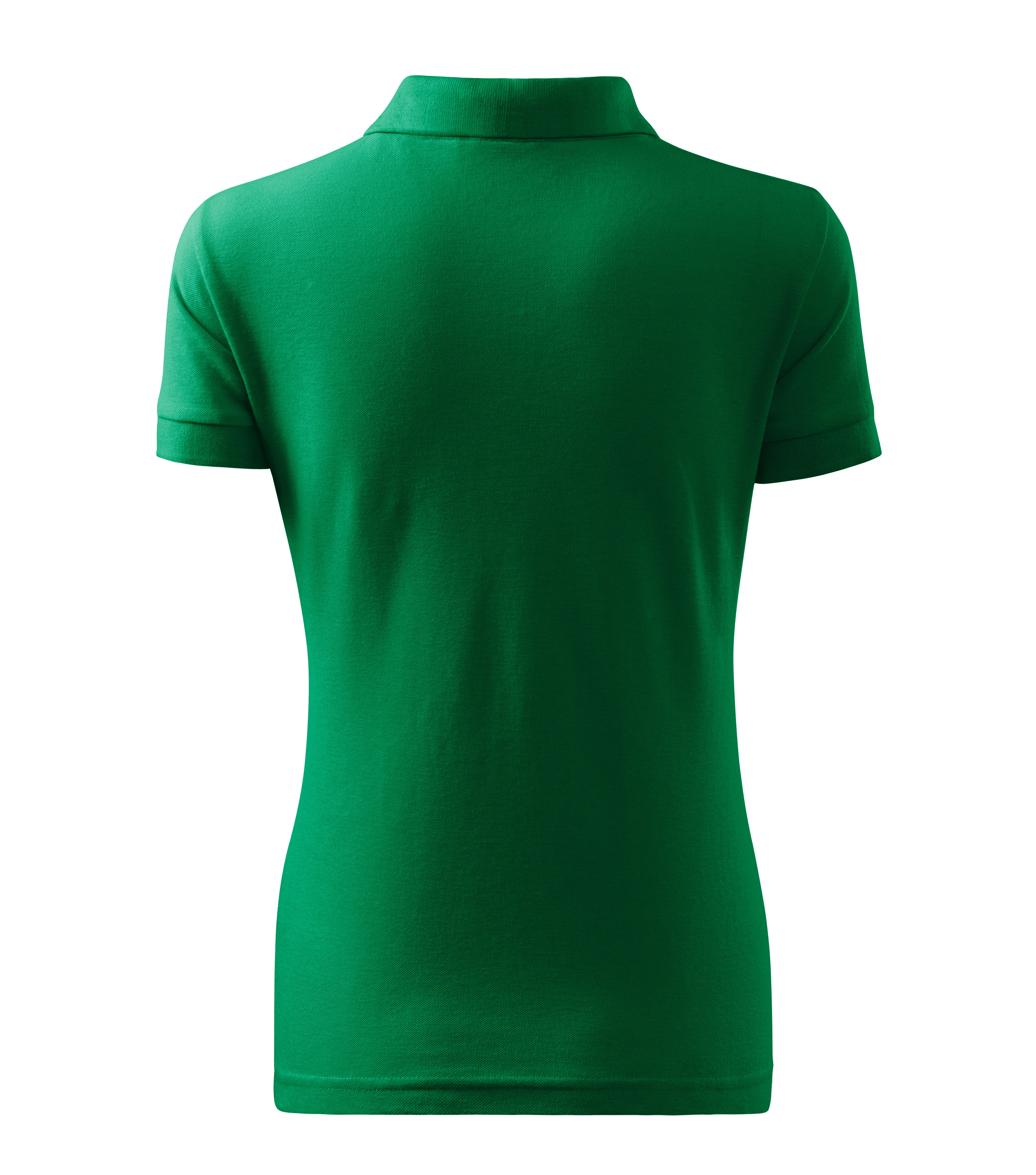 Sieviešu polo krekls COTTON HEAVY 216 kelly green