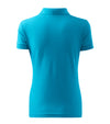 Sieviešu polo krekls COTTON HEAVY 216 blue atoll