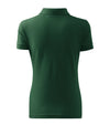 Sieviešu polo krekls COTTON HEAVY 216 dark green