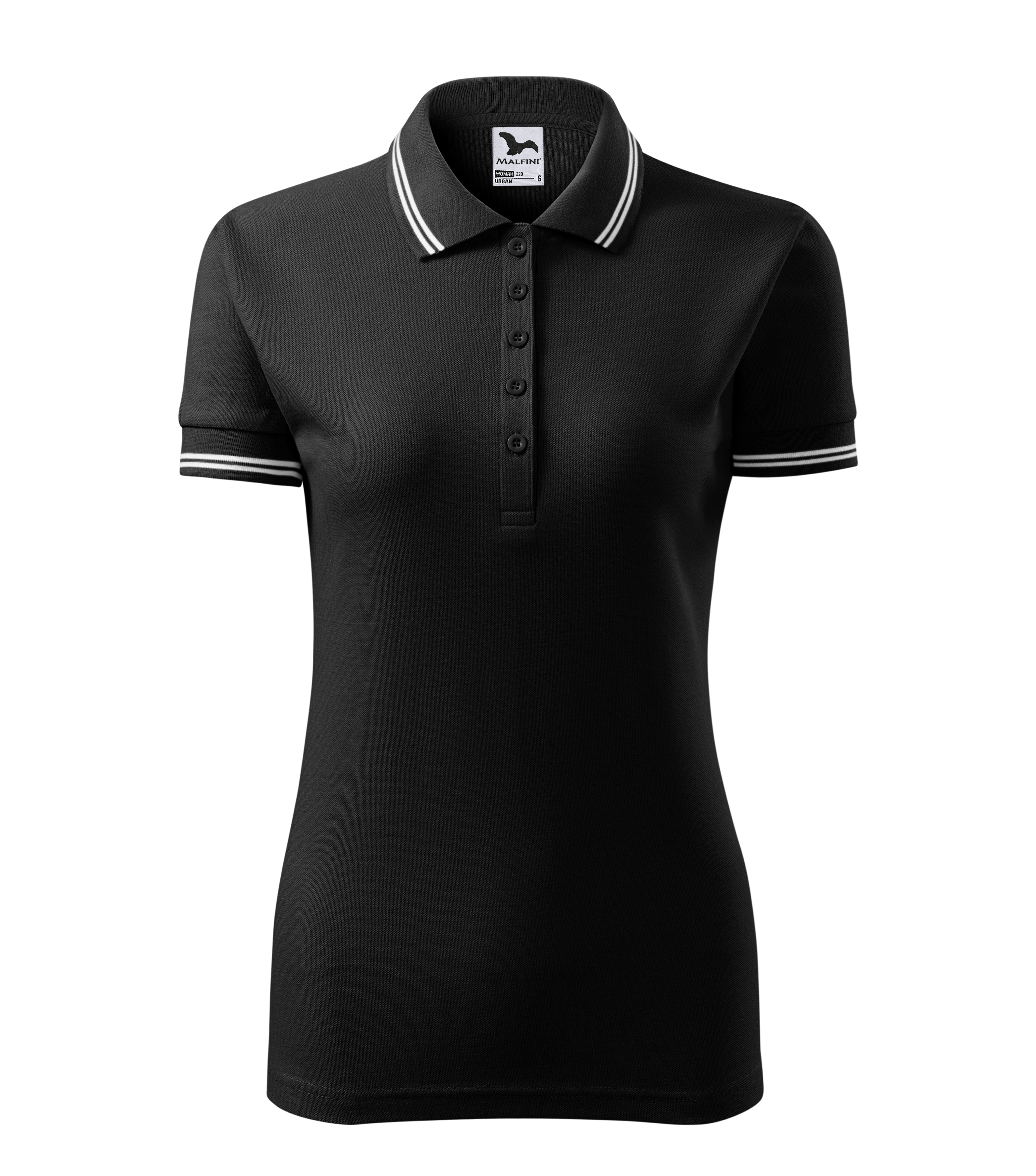 Sieviešu polo krekls URBAN 220 black
