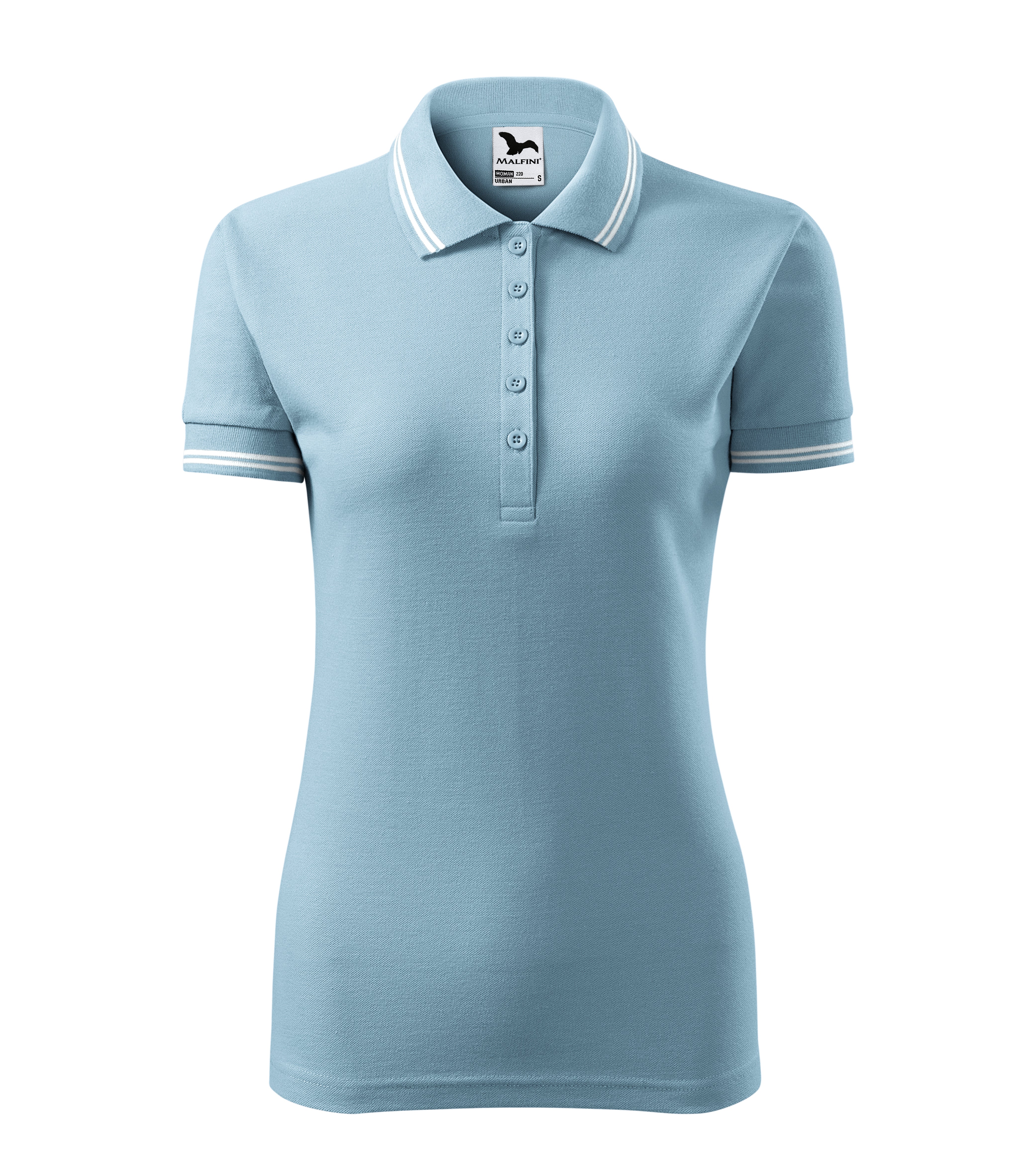Sieviešu polo krekls URBAN 220 sky blue