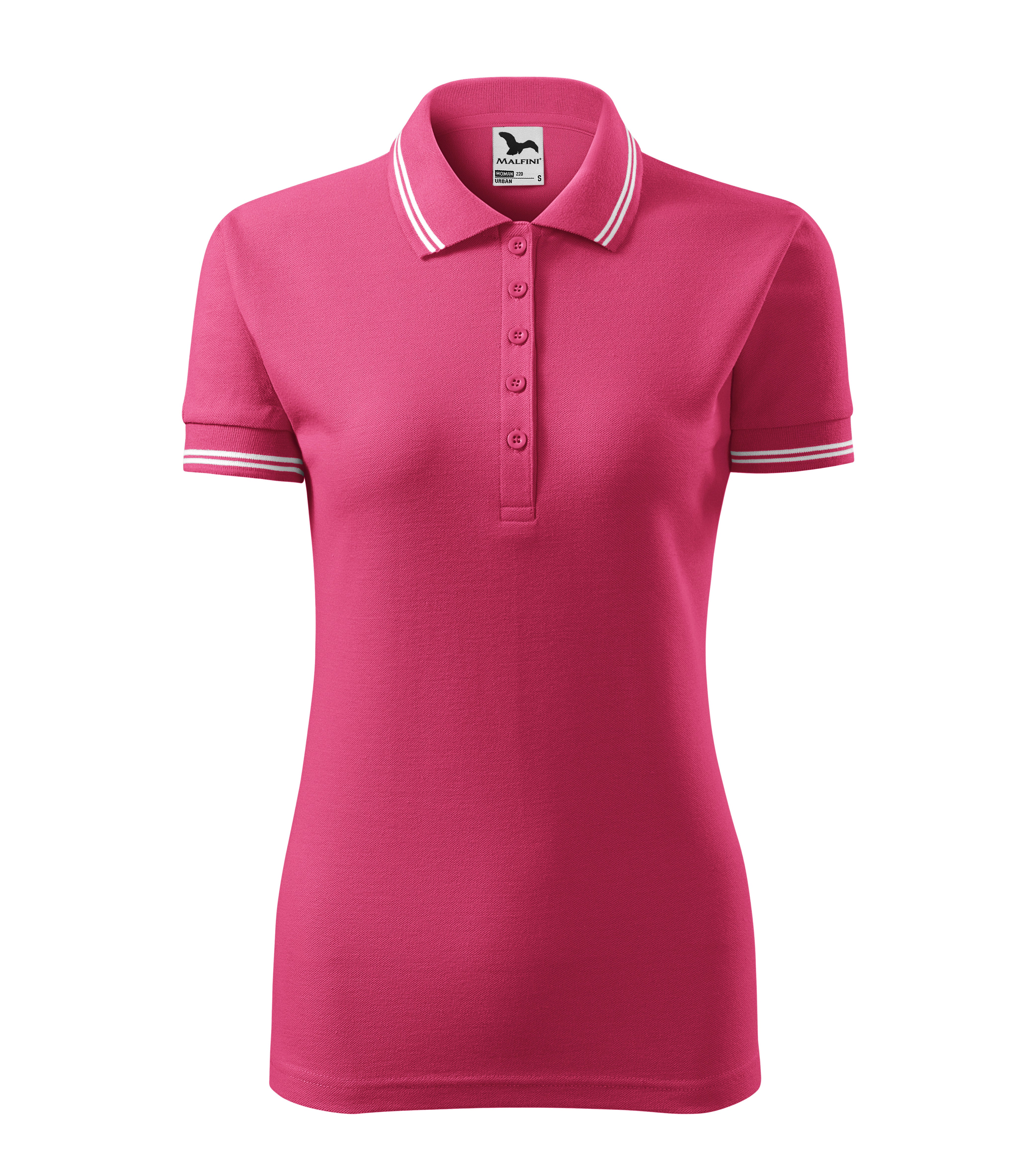 Sieviešu polo krekls URBAN 220 magenta