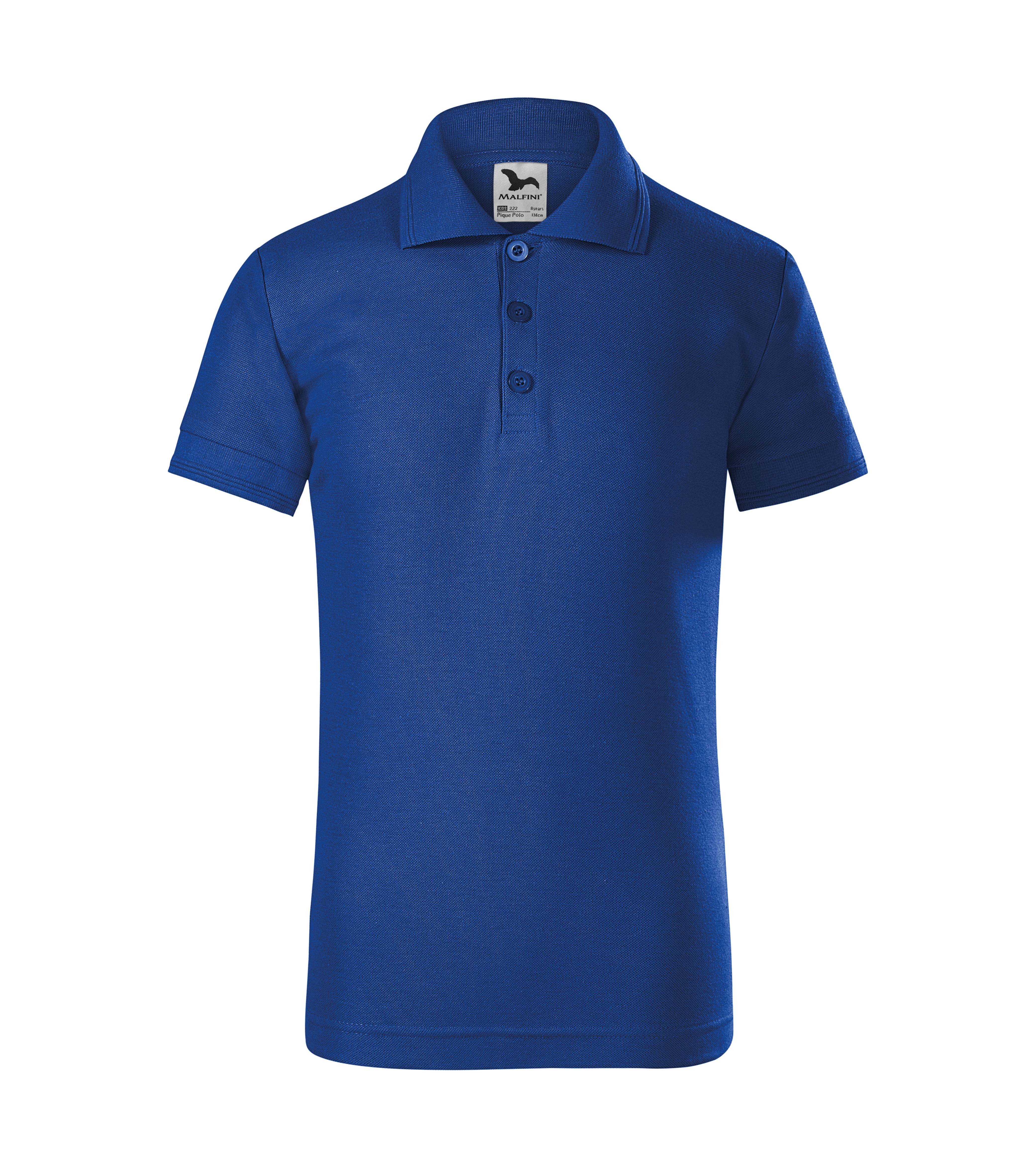 Bērnu polo krekls Pique 222 royal blue