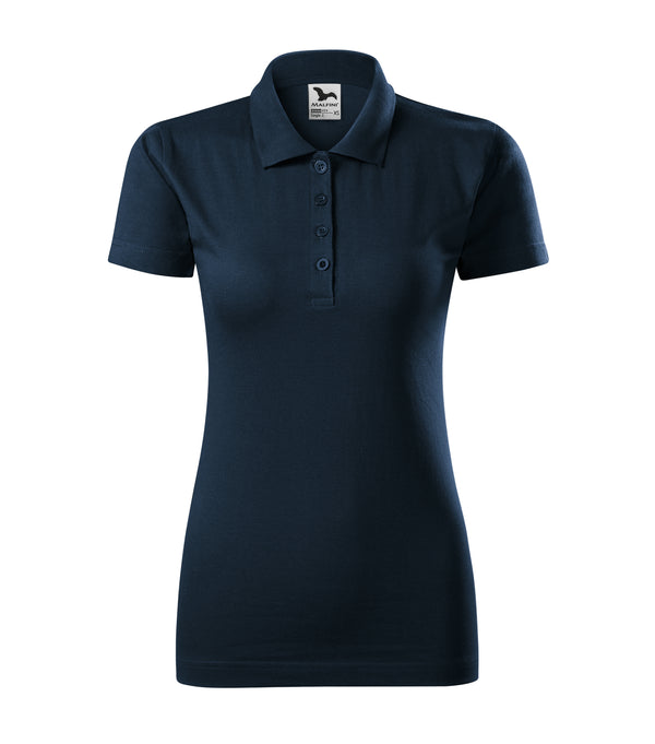 Sieviešu polo krekls SINGLE J. 223 navy blue