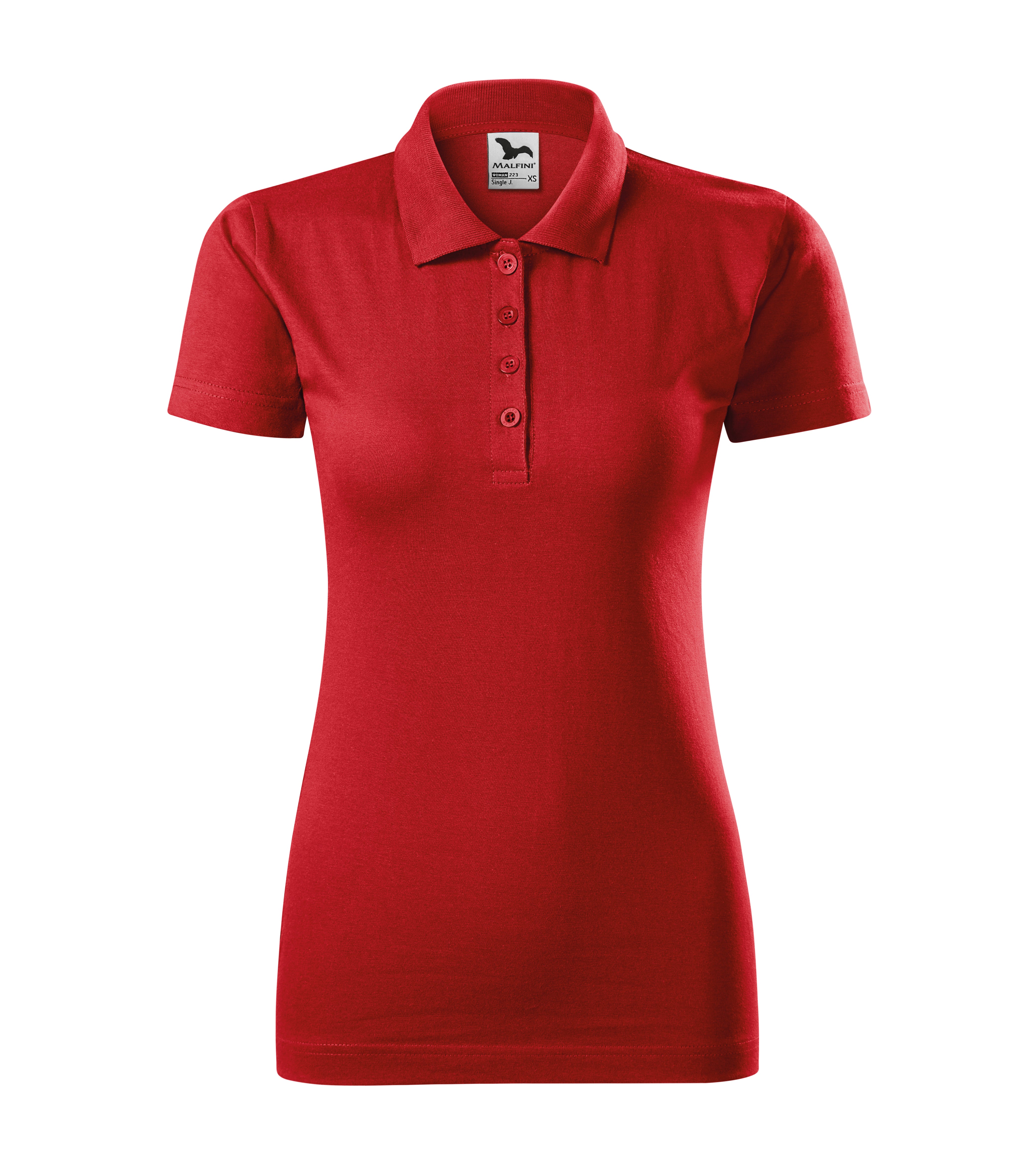 Sieviešu polo krekls SINGLE J. 223 red