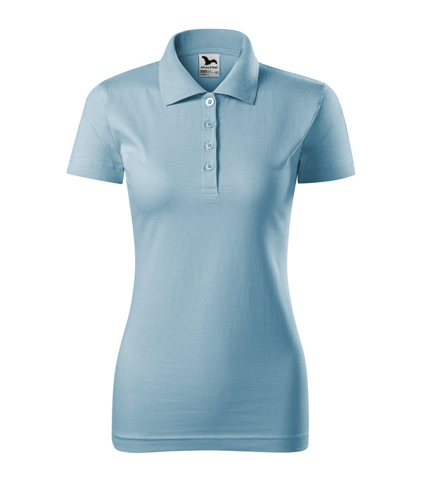 Sieviešu polo krekls SINGLE J. 223 sky blue