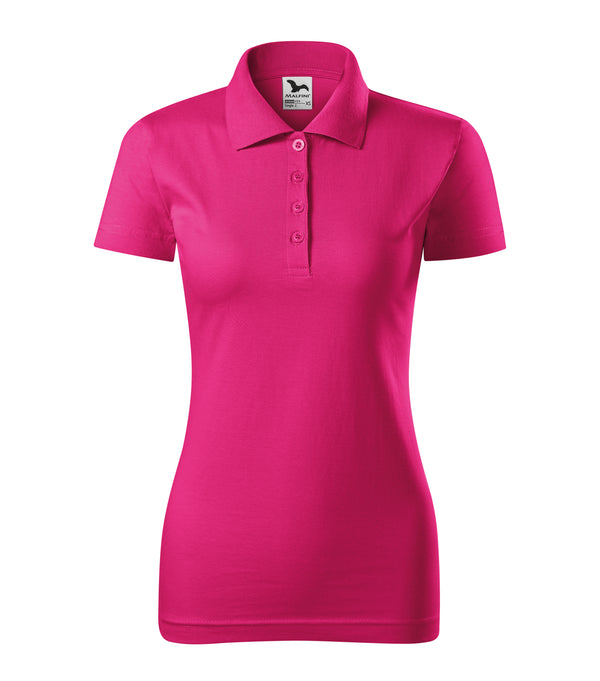 Sieviešu polo krekls SINGLE J. 223 magenta