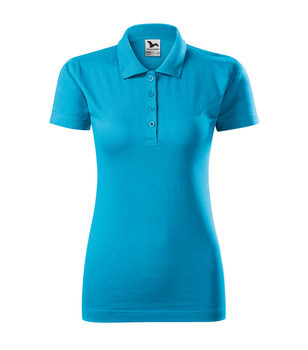 Sieviešu polo krekls SINGLE J. 223 blue atoll