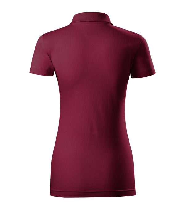 Sieviešu polo krekls SINGLE J. 223 garnet