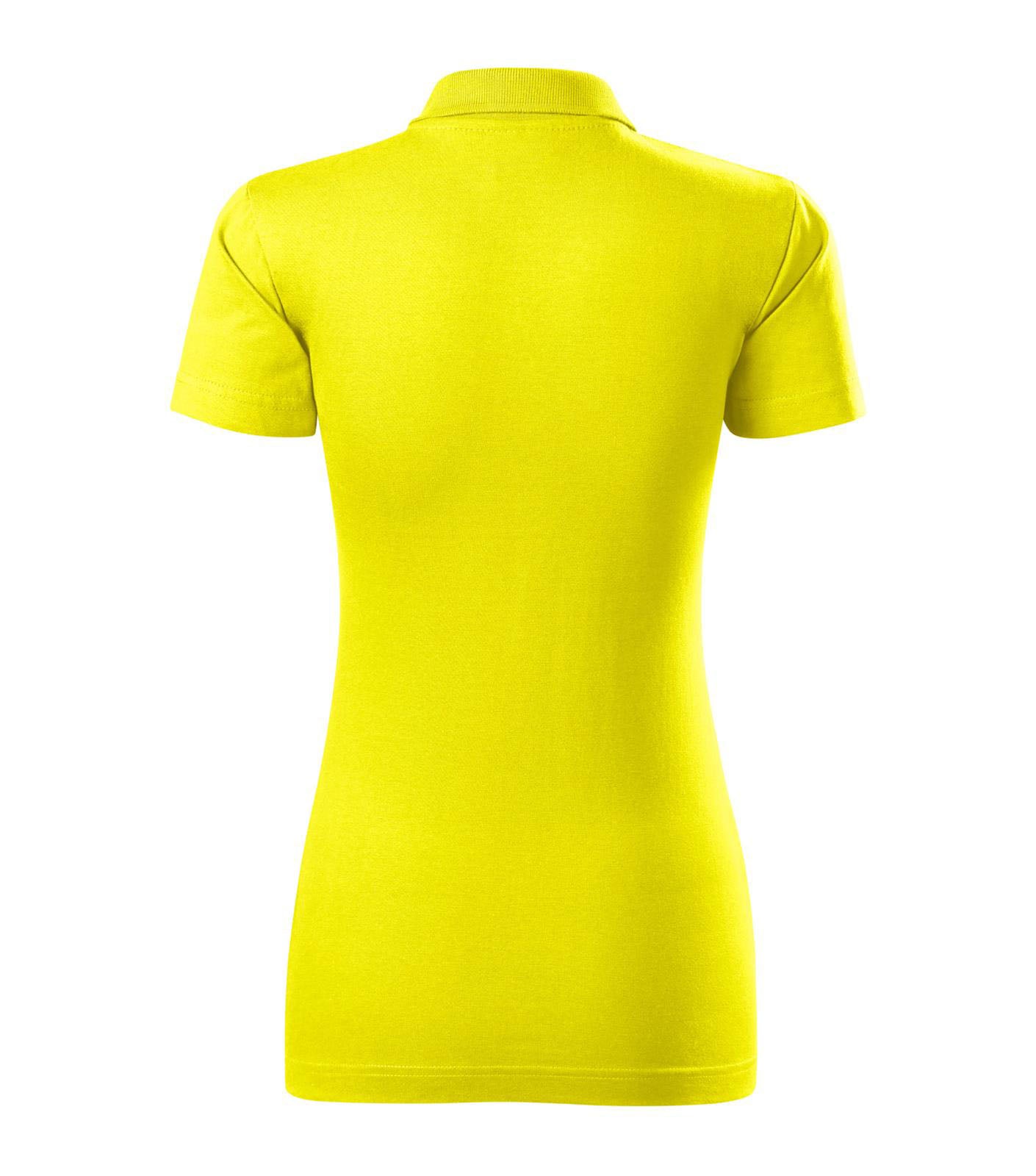 Sieviešu polo krekls SINGLE J. 223 lemon