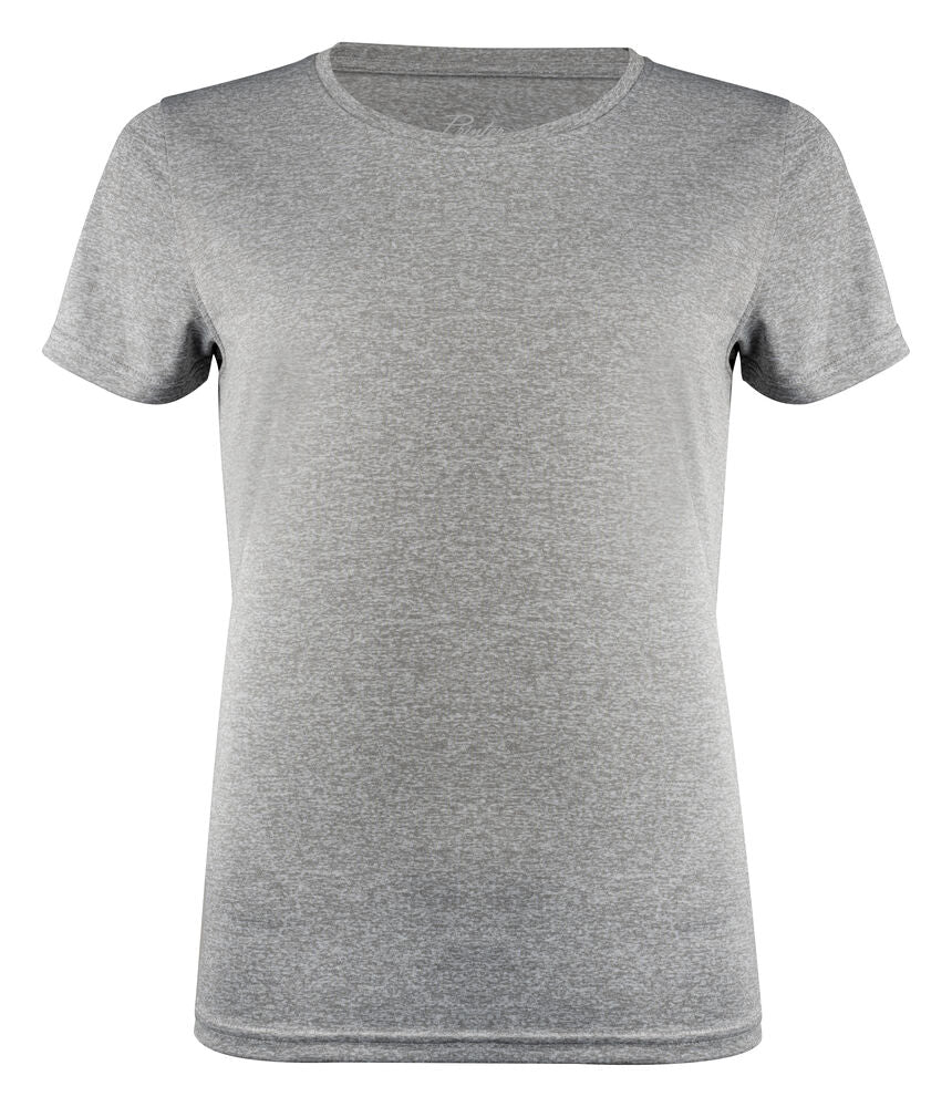 Run women sieviešu sporta t-krekls grey melange