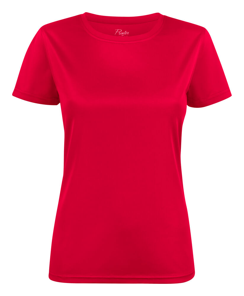 Run women sieviešu sporta t-krekls red