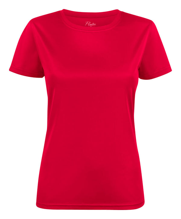 Run women sieviešu sporta t-krekls red