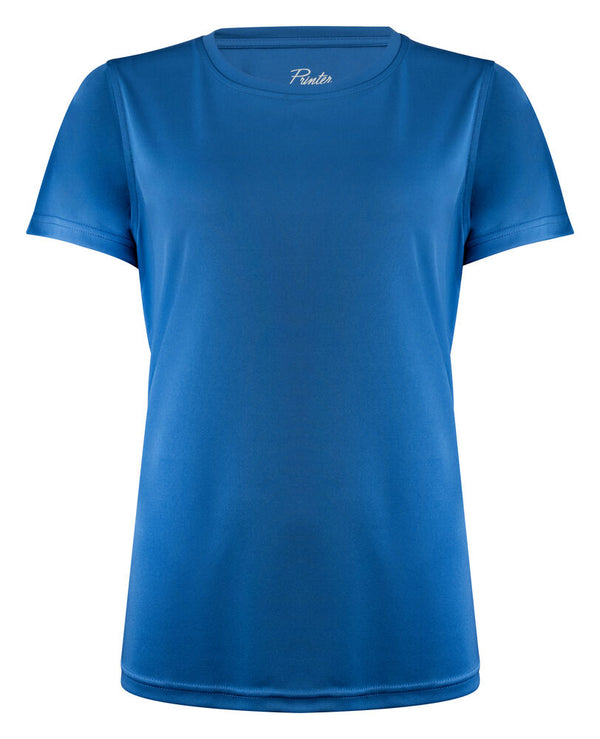 Run women sieviešu sporta t-krekls bright blue