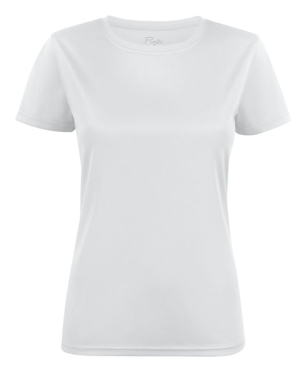 Run women sieviešu sporta t-krekls white