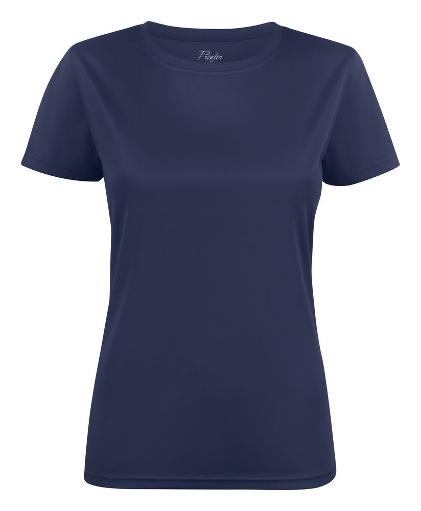 Run women sieviešu sporta t-krekls navy