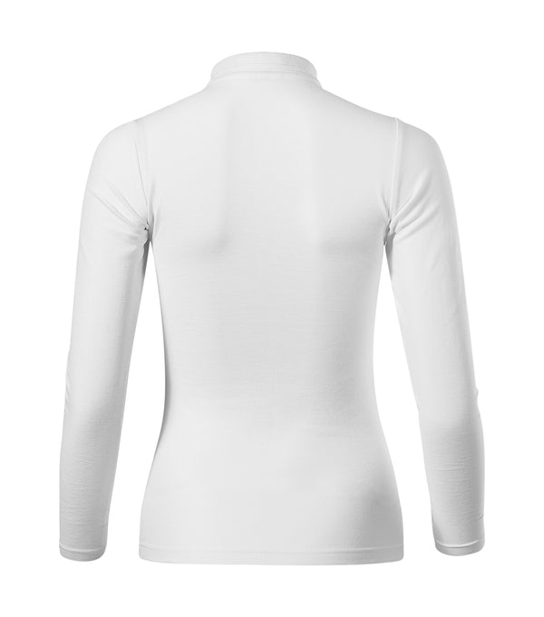 Sieviešu polo krekls PIQUE POLO LS 231 white