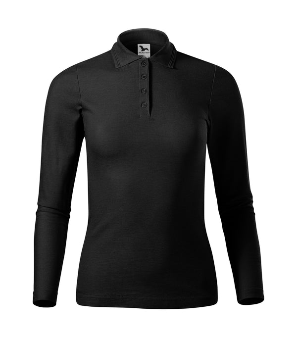 Sieviešu polo krekls PIQUE POLO LS 231 black