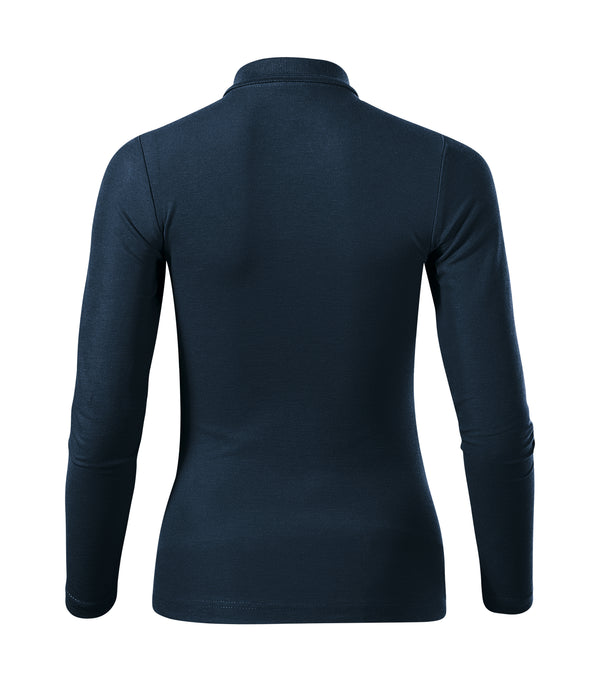 Sieviešu polo krekls PIQUE POLO LS 231 navy blue