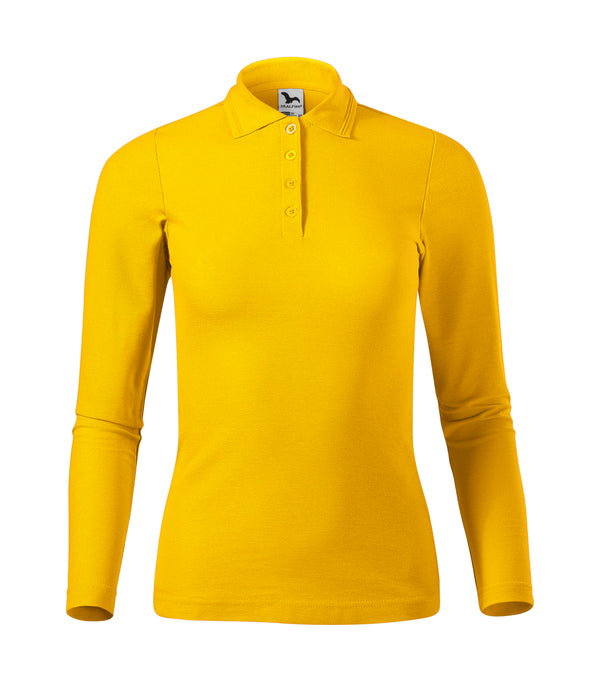 Sieviešu polo krekls PIQUE POLO LS 231 yellow