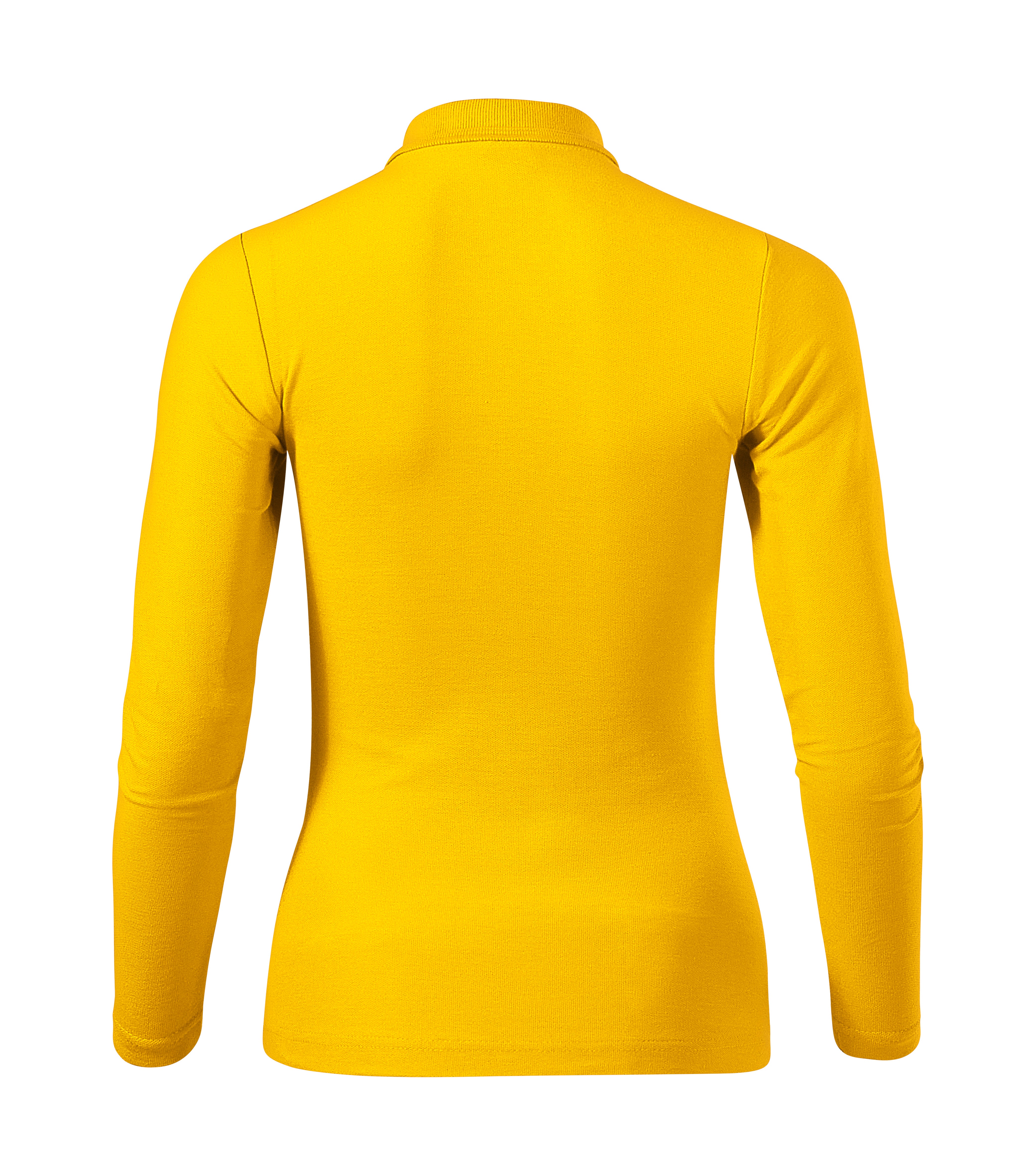 Sieviešu polo krekls PIQUE POLO LS 231 yellow
