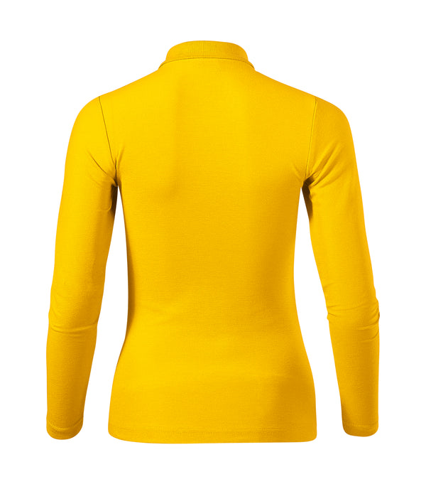 Sieviešu polo krekls PIQUE POLO LS 231 yellow
