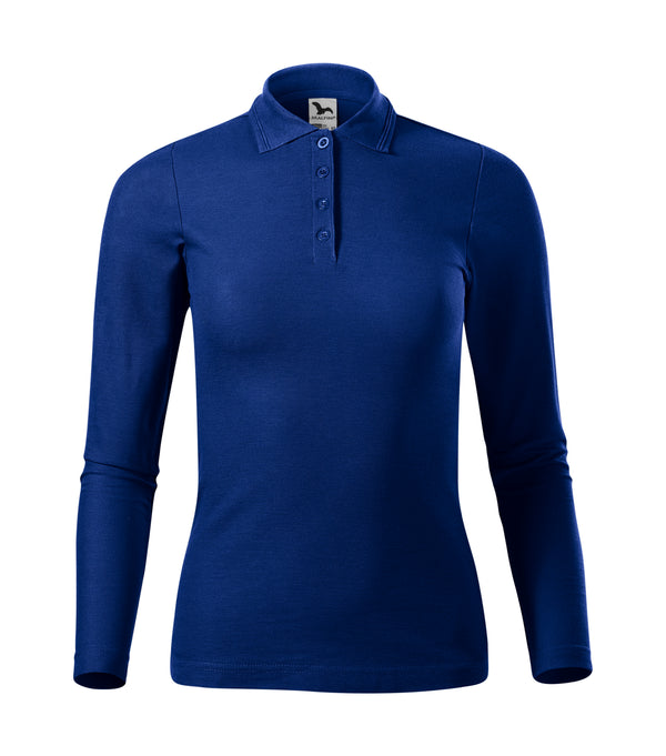 Sieviešu polo krekls PIQUE POLO LS 231 royal blue