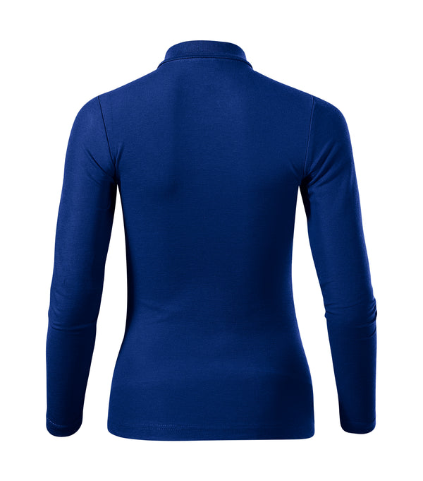 Sieviešu polo krekls PIQUE POLO LS 231 royal blue