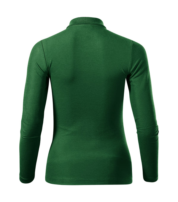 Sieviešu polo krekls PIQUE POLO LS 231 bottle green