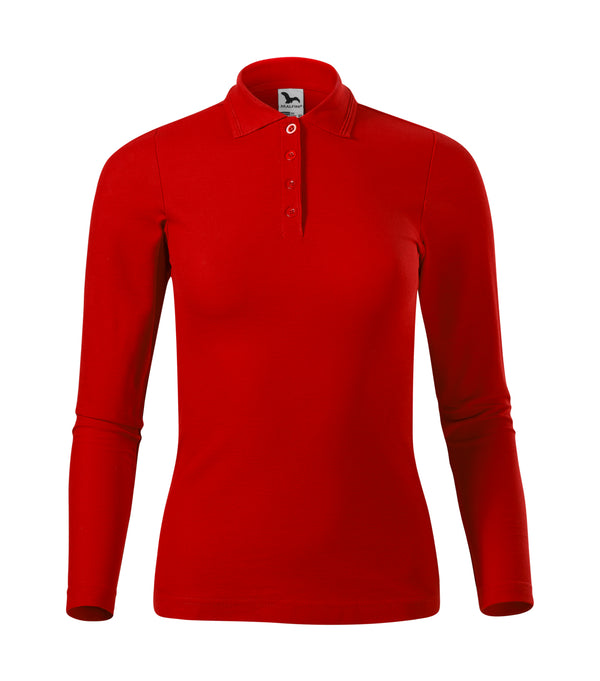 Sieviešu polo krekls PIQUE POLO LS 231 red
