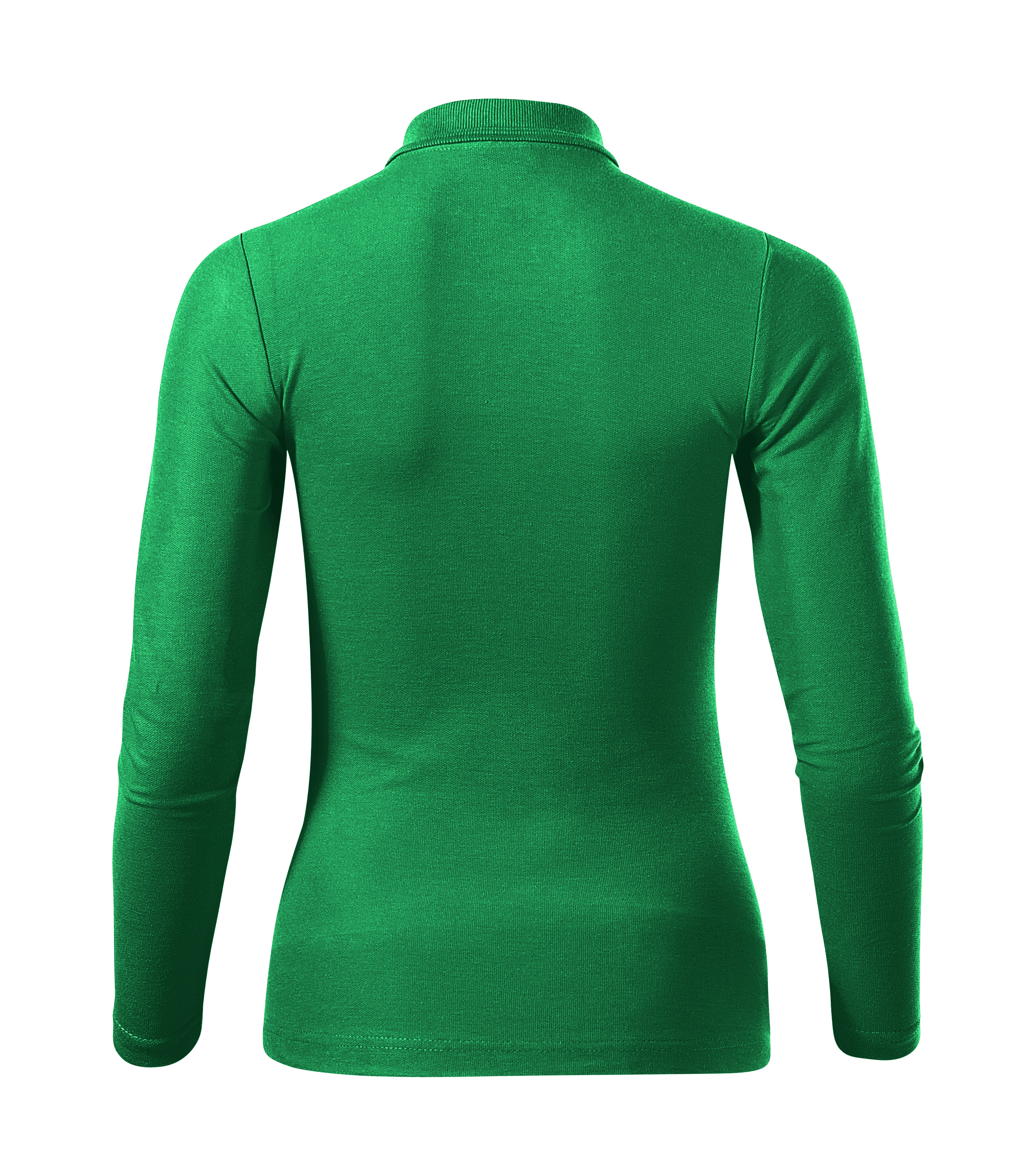 Sieviešu polo krekls PIQUE POLO LS 231 kelly green