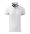 Vīriešu polo krekls COLLAR UP white