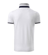 Vīriešu polo krekls COLLAR UP white